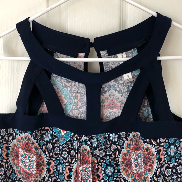 PerSeption Concepts Small mini Bohemian Dress - Picture 3 of 8